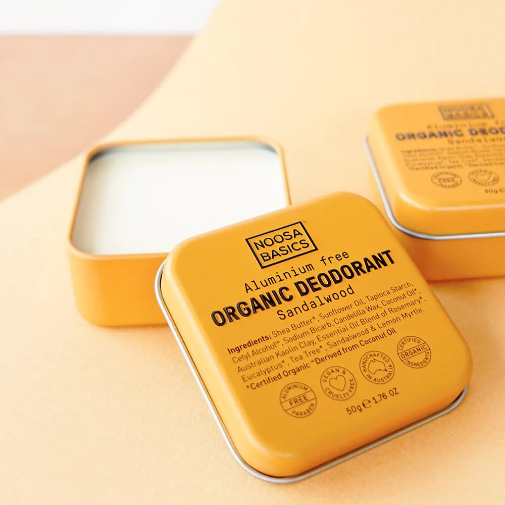 Noosa Basics ボディバター 50g サンダルウッド オーガニック ヴィーガン 保湿