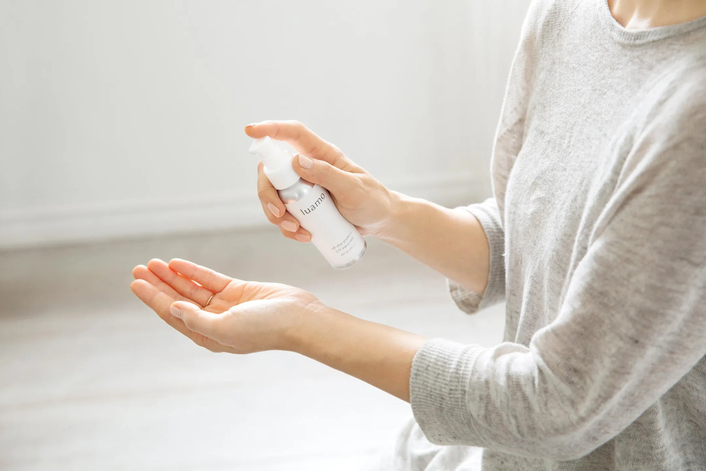 ルアモ オールデイ プロテクト UVアクアヴェール SPF28 PA+++ 50g
