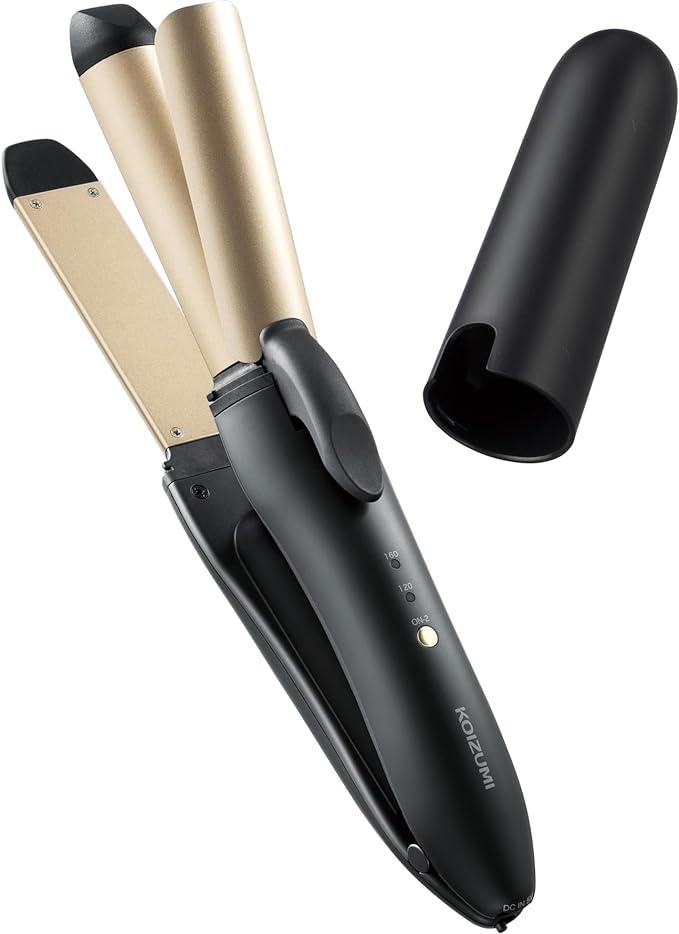 コイズミ コードレス2WAYアイロン KHR-7440/K【ヘアアイロン】【最高温度160℃】