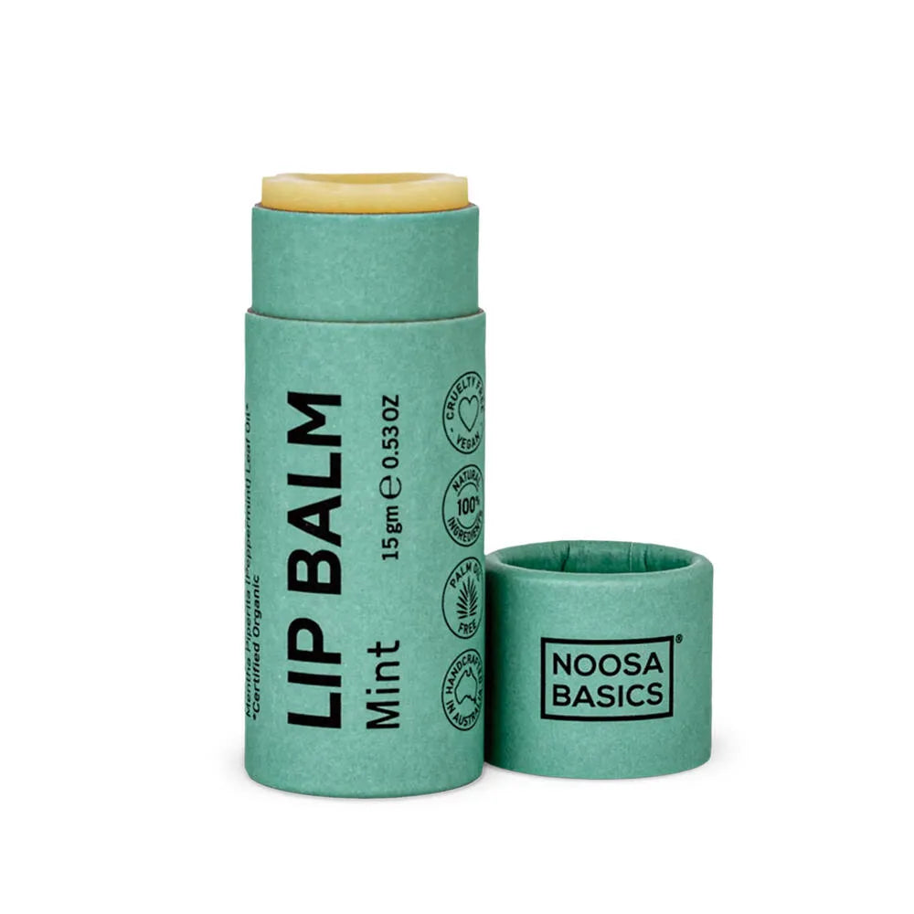 Noosa Basics リップバーム 15g ミント Veganナチュラル&無添加 オーガニック 保湿