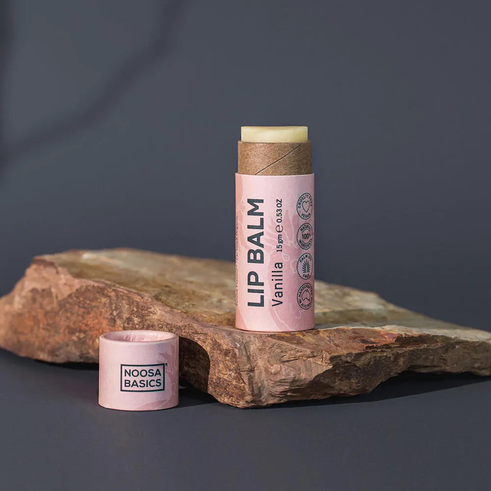 Noosa Basics リップバーム 15g バニラ Veganナチュラル&無添加 オーガニック 保湿