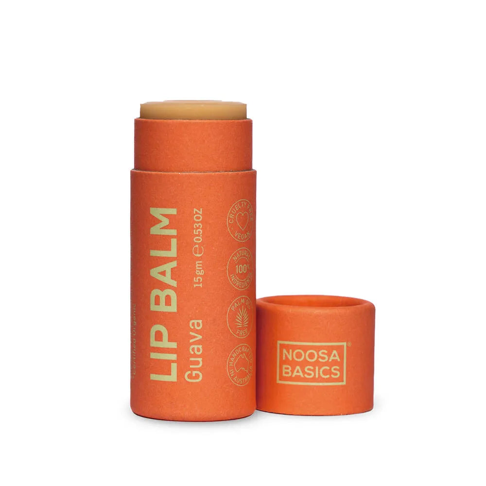 Noosa Basics リップバーム 15g グァバ Veganナチュラル&無添加 オーガニック 保湿