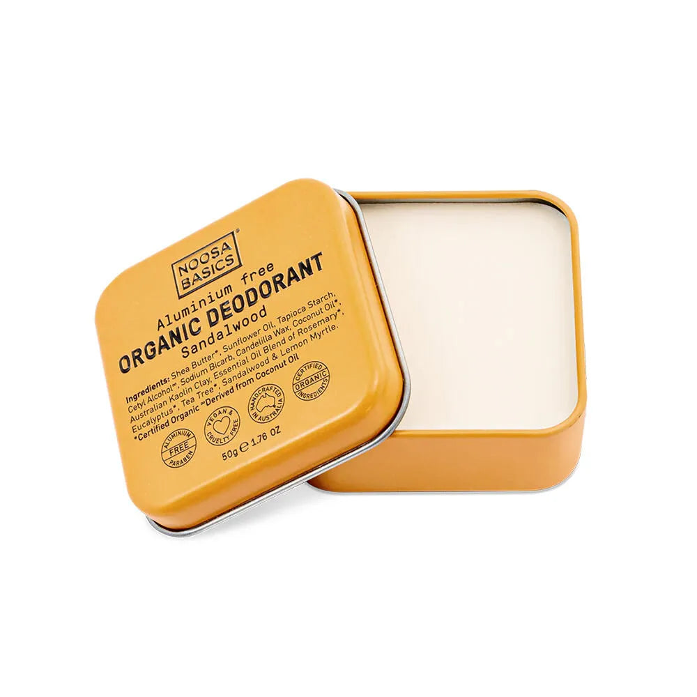 Noosa Basics ボディバター 50g サンダルウッド オーガニック ヴィーガン 保湿