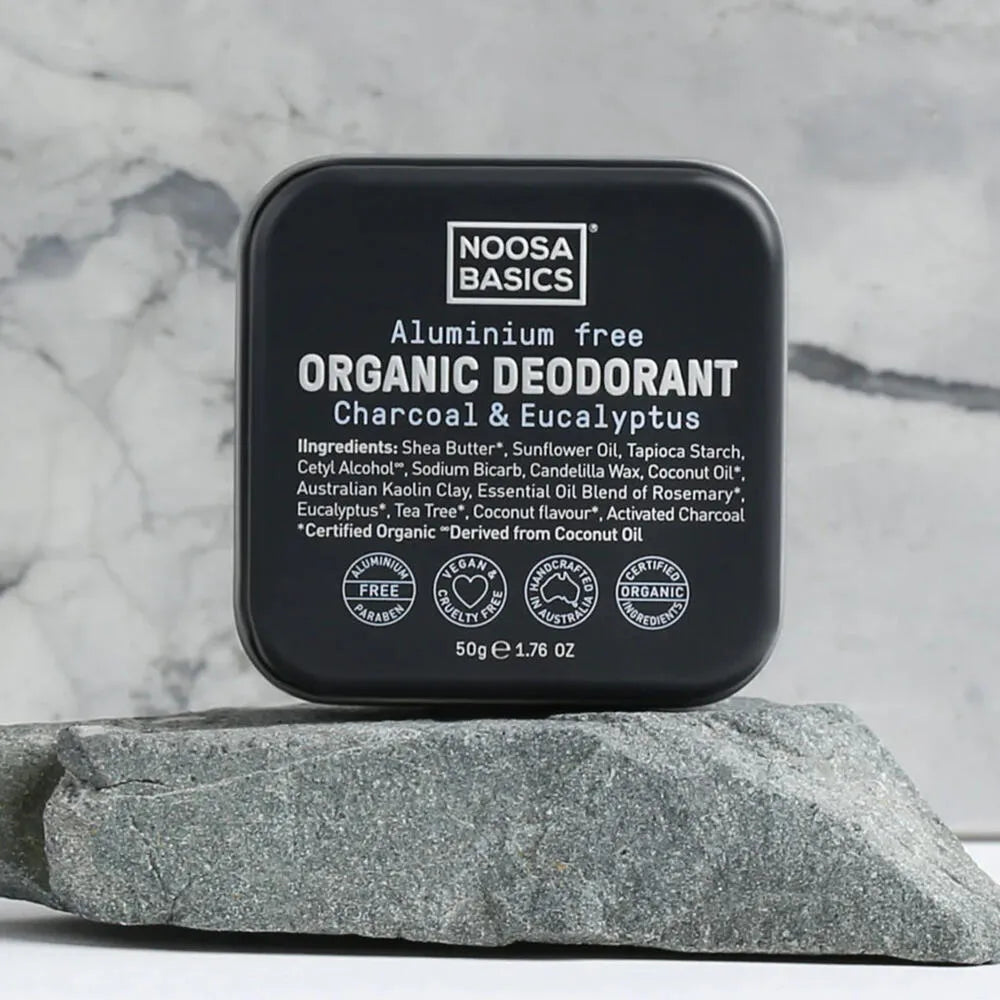 Noosa Basics ボディバター 50g チャコール&ユーカリプタス オーガニック ヴィーガン 保湿