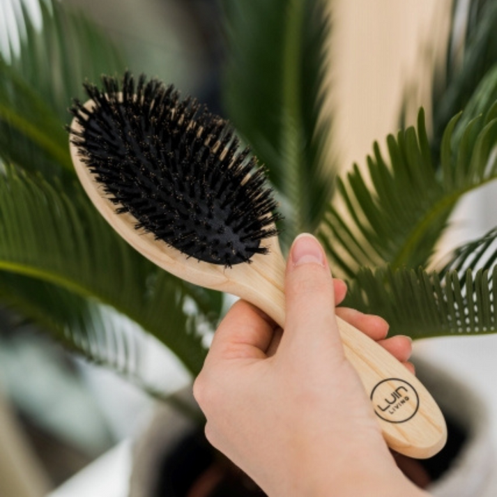 猪毛ヘアブラシ